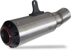 Scorpion Mufflers Red Power Slip-on, Brushed Stainless Steel Sleeve (NON EU HOMOLOGATED) | PBM80SEO
