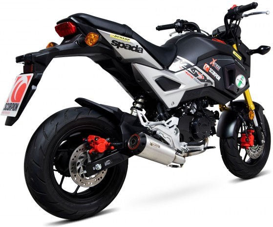 Scorpion Mufflers Red Power Full System Brushed Stainless Steel Sleeve | PHA192SYSSEO