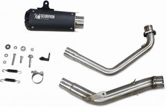 Scorpion Mufflers Red Power Full System Black Ceramic Coated Sleeve | PHA198SYSBCER