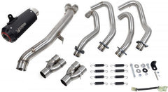 Scorpion Mufflers Red Power Full System Black Ceramic Coated Sleeve (NON EU HOMOLOGATED) | PKA140SYSBCER