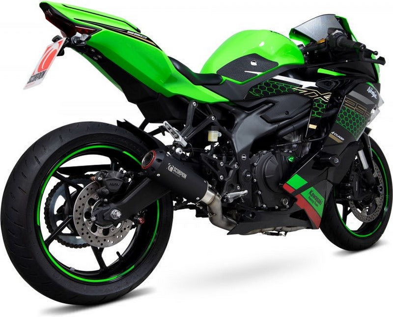 Scorpion Mufflers Red Power Full System Black Ceramic Coated Sleeve (NON EU HOMOLOGATED) | PKA140SYSBCER