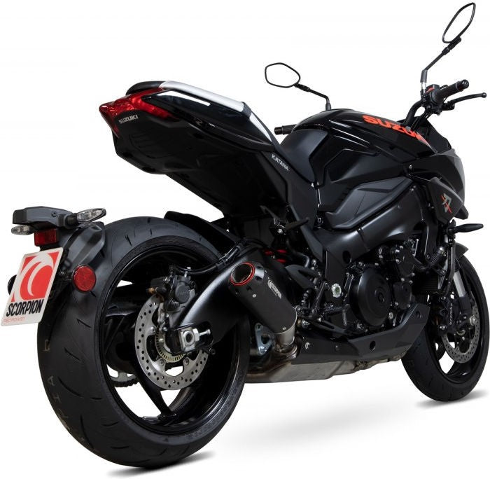 Scorpion Mufflers Red Power Slip-on Black Ceramic Coated Sleeve (NON EU HOMOLOGATED) | PSI125BCER