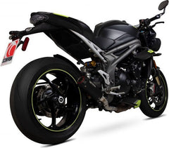 Scorpion Mufflers Red Power Slip-on Black Ceramic Coated Sleeve | PTR88SEBCER