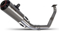 Scorpion Mufflers Red Power Full System Brushed Stainless Steel Sleeve | PYA113SYSSEO