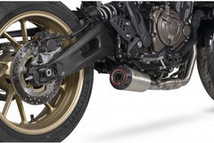 Scorpion Mufflers Red Power Full System Brushed Stainless Steel Sleeve | PYA123SYSSEO