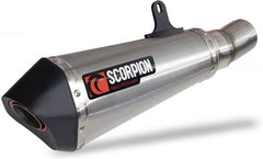 Scorpion Mufflers Serket Taper Slip-on, Brushed Stainless Steel Sleeve (NON EU HOMOLOGATED) | RBM80SEO