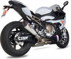 Scorpion Mufflers Serket Taper Slip-on, Brushed Stainless Steel Sleeve (NON EU HOMOLOGATED) | RBM80SEO