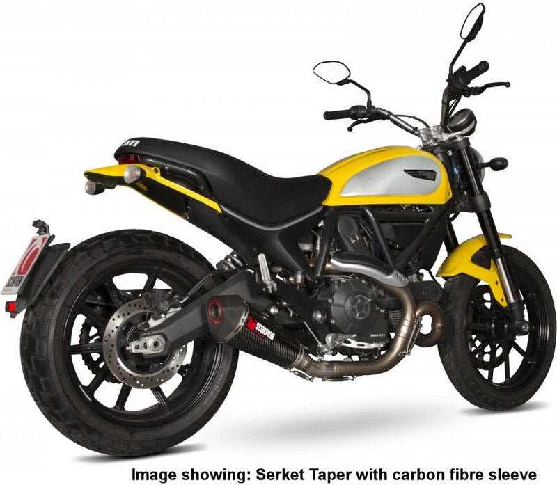 Scorpion Mufflers Serket Taper Slip-on Titanium Sleeve | RDI62TEO