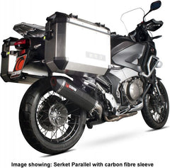 Scorpion Mufflers Serket Parallel Slip-on Brushed Stainless Steel Sleeve | RHA156SEO