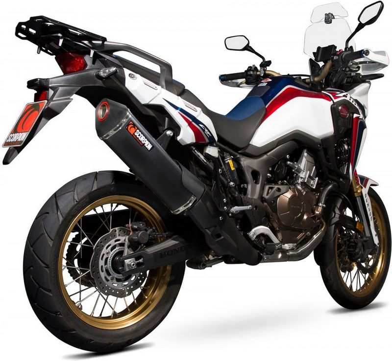 Scorpion Mufflers Serket Parallel Slip-on Black Ceramic Coated Sleeve | RHA173BCER