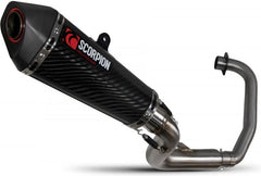 Scorpion Mufflers Serket Taper Full System Carbon Fibre Sleeve (NON EU HOMOLOGATED) | RHA182SYSCEO