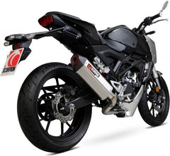 Scorpion Mufflers Serket Parallel Full System Brushed Stainless Steel Sleeve (NON EU HOMOLOGATED) | RHA183SYSSEO