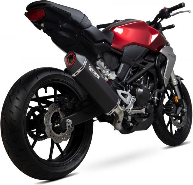 Scorpion Mufflers Serket Parallel Slip-on Black Ceramic Coated Sleeve (NON EU HOMOLOGATED) | RHA185BCER