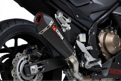 Scorpion Mufflers Serket Taper Slip-on Carbon Fibre Sleeve (NON EU HOMOLOGATED) | RHA186CEO