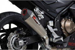 Scorpion Mufflers Serket Taper Slip-on Titanium Sleeve | RHA186TEO