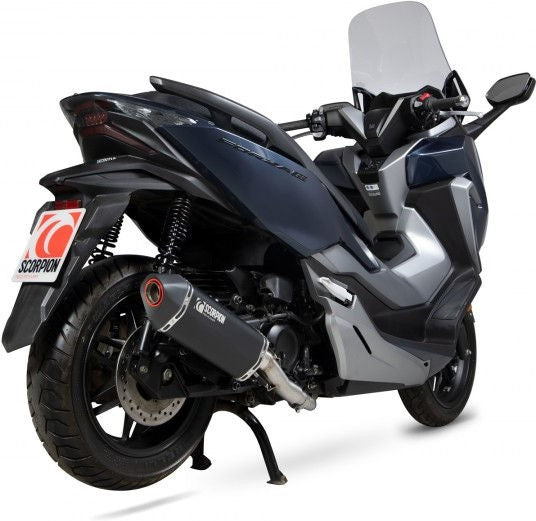 Scorpion Mufflers Serket Parallel Full System Black Ceramic Coated Sleeve | RHA188SYSBCER