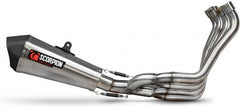 Scorpion Mufflers Serket Taper Full System Brushed Stainless Steel Sleeve | RHA196SYSSEO