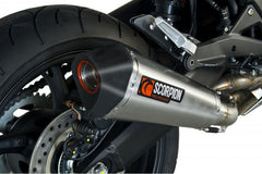 Scorpion Mufflers Serket Taper Slip-on Brushed Stainless Steel Sleeve | RHA93SEO