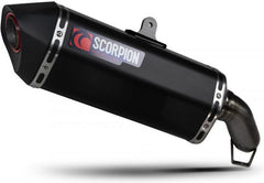 Scorpion Mufflers Serket Parallel Slip-on Black Ceramic Sleeve (NON EU HOMOLOGATED) | RKA132BCER