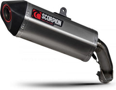 Scorpion Mufflers Serket Parallel Slip-on Brushed Stainless Sleeve (NON EU HOMOLOGATED) | RKA132SEO