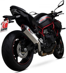 Scorpion Mufflers Serket Parallel Slip-on Brushed Stainless Steel Sleeve (NON EU HOMOLOGATED) | RKA135SEO