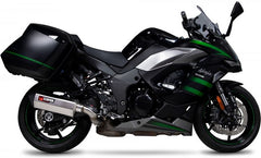 Scorpion Mufflers Serket Parallel Slip-on Titanium Sleeve. Fits with panniers (NON EU HOMOLOGATED) | RKA137TEO