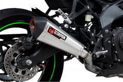 Scorpion Mufflers Serket Taper Full System Brushed Stainless Steel Sleeve (NON EU HOMOLOGATED) | RKA141SYSSEO