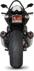 Scorpion Mufflers Serket Parallel Slip-on (Pair) Brushed Stainless Steel Sleeve | RKA79SEO