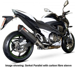 Scorpion Mufflers Serket Parallel Slip-on Titanium Sleeve | RKA98TEO