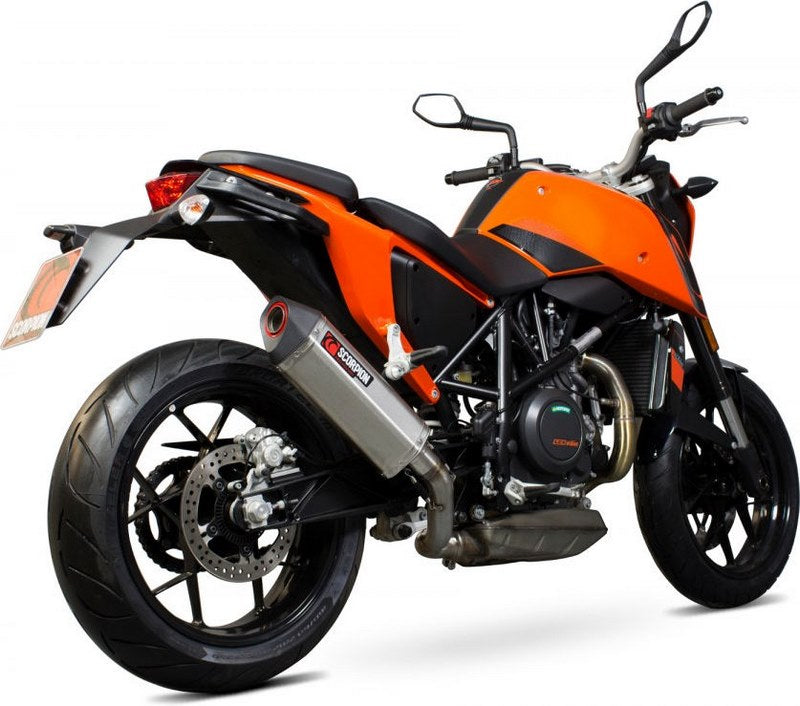 Scorpion Mufflers Serket Parallel Slip-on Brushed Stainless Steel Sleeve | RKT79SEO