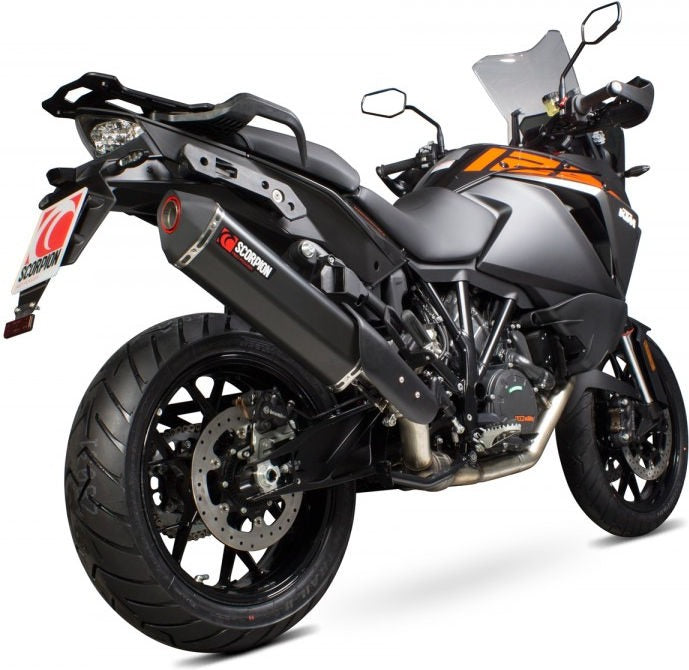 Scorpion Mufflers Serket Parallel Slip-on Black Ceramic Coated Sleeve | RKT86BCER