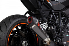 Scorpion Mufflers Serket Taper Slip-on Carbon Fibre Sleeve (NON EU HOMOLOGATED) | RKT90CEO