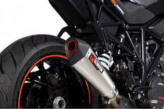 Scorpion Mufflers Serket Taper Slip-on Brushed Stainless Steel Sleeve (NON EU HOMOLOGATED) | RKT90SEO