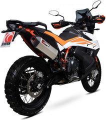 Scorpion Mufflers Serket Parallel Slip-on Titanium Sleeve (NON EU HOMOLOGATED) | RKT91TEO