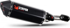Scorpion Mufflers Serket Parallel Slip-on Black Ceramic Coated Sleeve | RKT93BCER
