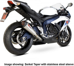 Scorpion Mufflers Serket Taper Slip-on Carbon Fibre Sleeve | RSI102CEO