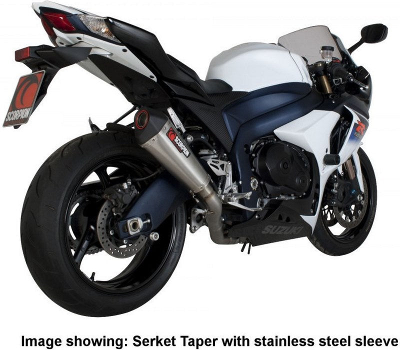 Scorpion Mufflers Serket Taper Slip-on Titanium Sleeve | RSI107TEO
