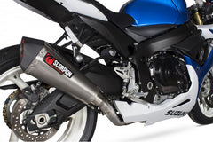 Scorpion Mufflers Serket Taper Full System Brushed Stainless Steel Sleeve | RSI109SYSSEO