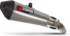 Scorpion Mufflers Serket Taper Slip-on Brushed Stainless Steel Sleeve | RSI122SEO