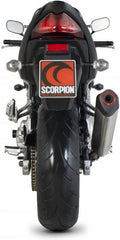 Scorpion Mufflers Serket Parallel Slip-on Brushed Stainless Steel Sleeve | RSI98SEO