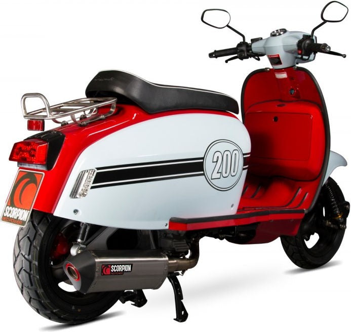 Scorpion Mufflers Serket Parallel Full System Brushed Stainless Steel Sleeve | RSM51SEO