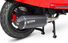 Scorpion Mufflers Serket Parallel Full System Black Ceramic Coated Sleeve | RSM54BCER