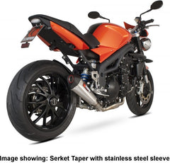 Scorpion Mufflers Serket Taper Slip-on Titanium Sleeve | RTR66SETEO
