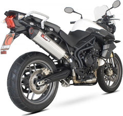 Scorpion Mufflers Serket Parallel Slip-on Brushed Stainless Steel Sleeve | RTR68SEO