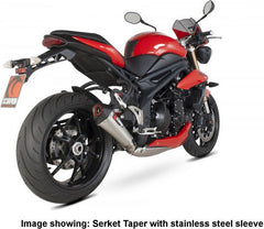 Scorpion Mufflers Serket Taper Slip-on Carbon Fibre Sleeve | RTR70SECEO