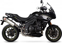 Scorpion Mufflers Serket Parallel Slip-on Brushed Stainless Steel Sleeve | RTR78SEO