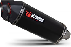 Scorpion Mufflers Serket Parallel Slip-on (Pair) Black Ceramic Coated Sleeve (NON EU HOMOLOGATED) | RTR88BCER