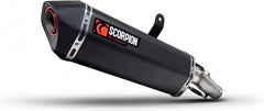 Scorpion Mufflers Serket Parallel Slip-on Black Ceramic Coated Sleeve. Fits with panniers (NON EU HOMOLOGATED) | RTR90BCER