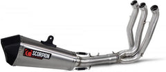 Scorpion Mufflers Serket Taper Full System Brushed Stainless Steel Sleeve (NON EU HOMOLOGATED) | RTR91SYSSEO