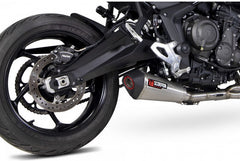Scorpion Mufflers Serket Taper Full System Brushed Stainless Steel Sleeve | RTR93SYSSEO